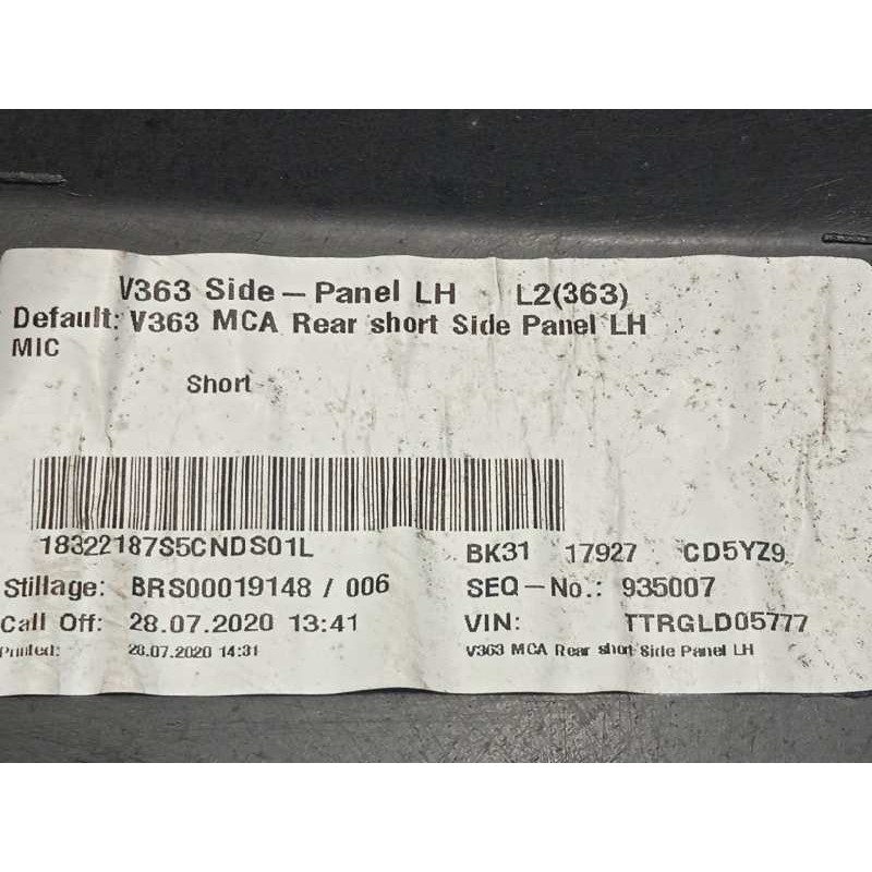 Recambio de moldura para ford transit (tts) kombi 350 l2 basis referencia OEM IAM 2402578  