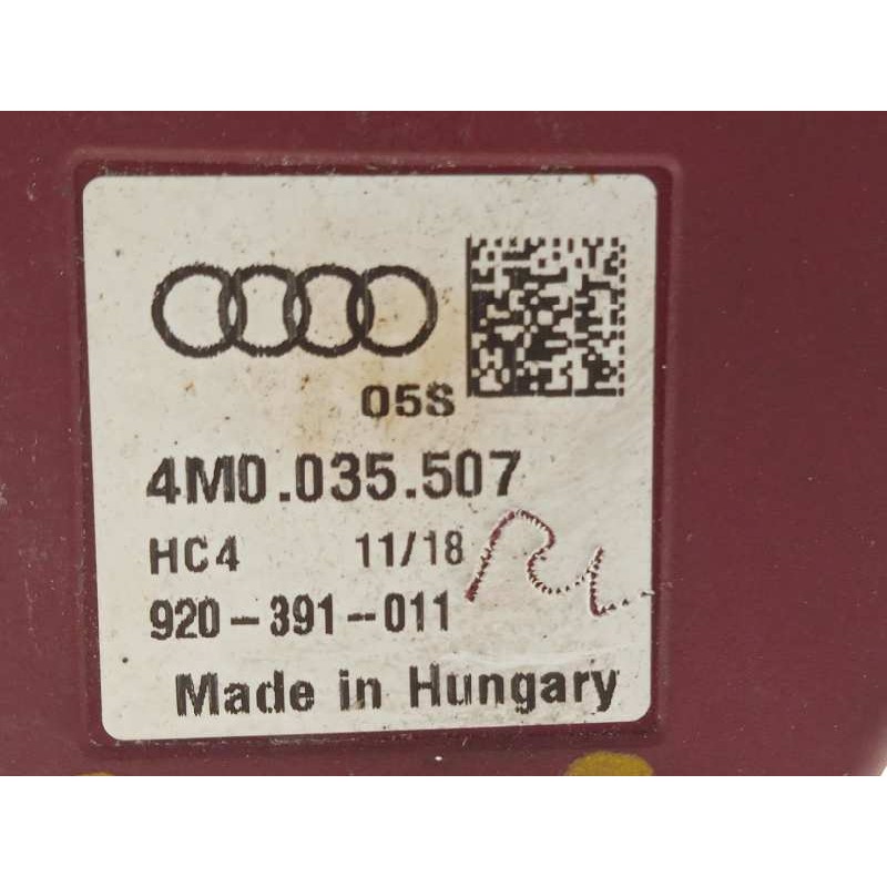 Recambio de antena para audi a5 sportback (f5a) básico quattro referencia OEM IAM 4M0035507  