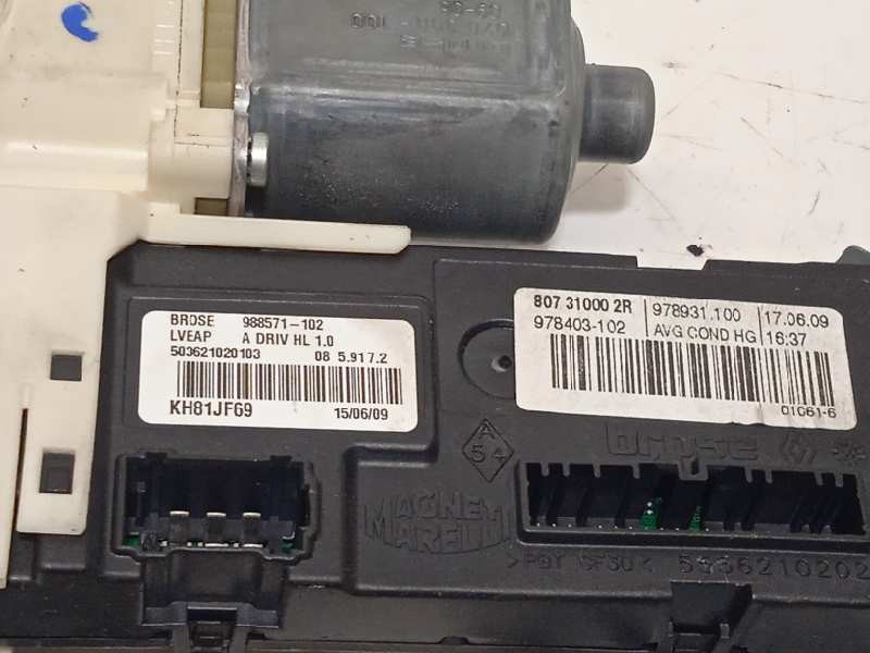 Recambio de elevalunas delantero izquierdo para renault laguna grandtour iii authentique referencia OEM IAM 807010002R  