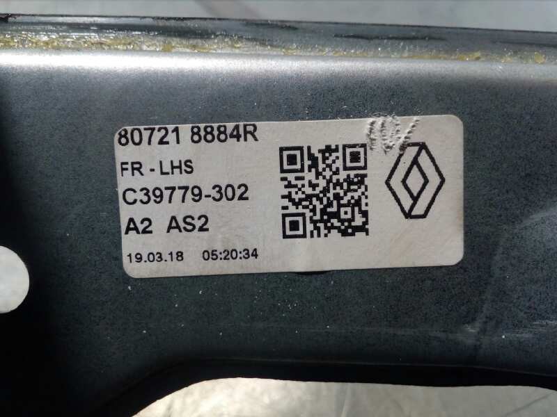 Recambio de elevalunas delantero izquierdo para renault kadjar limited referencia OEM IAM 807218884R  