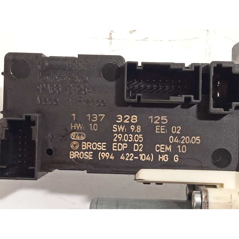 Recambio de elevalunas delantero izquierdo para peugeot 407 sw st sport pack referencia OEM IAM 9646594580  