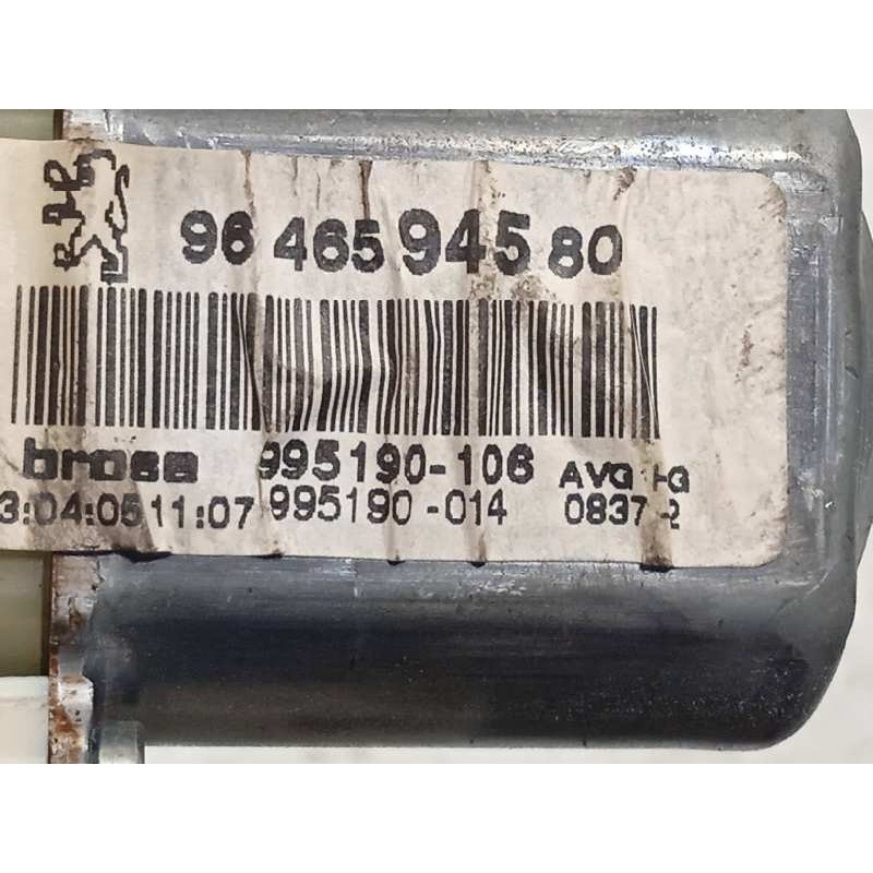 Recambio de elevalunas delantero izquierdo para peugeot 407 sw st sport pack referencia OEM IAM 9646594580  