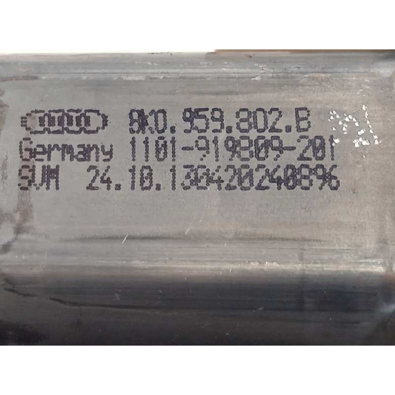 Recambio de elevalunas delantero derecho para audi q5 (8r) 2.0 16v tdi referencia OEM IAM 8R0837462J  8K0959802B
