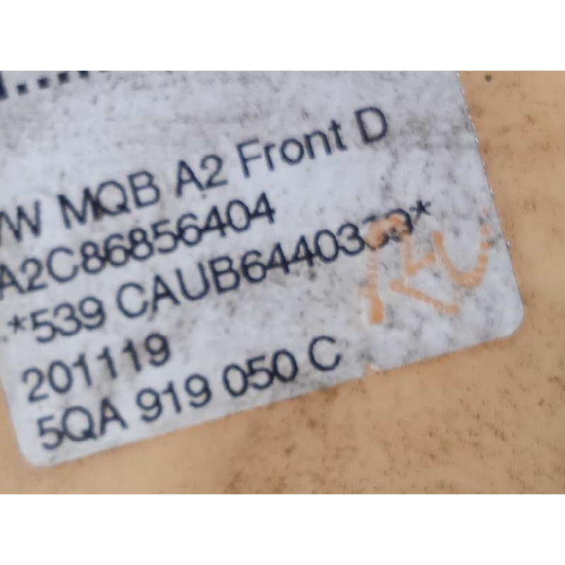 Recambio de bomba combustible para volkswagen tiguan allspace(bw2) 2.0 tdi referencia OEM IAM 5QA919050C  