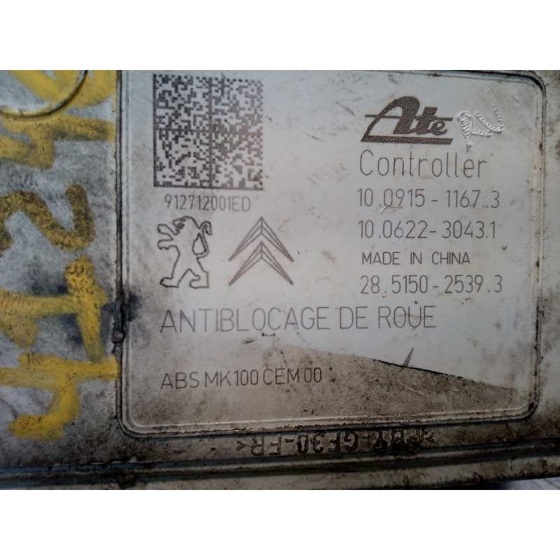 Recambio de abs para citroën c3 tonic referencia OEM IAM 9802460680 10091511673 10022001214