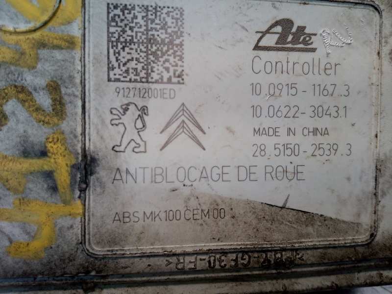 Recambio de abs para citroën c3 tonic referencia OEM IAM 9802460680 10091511673 10022001214