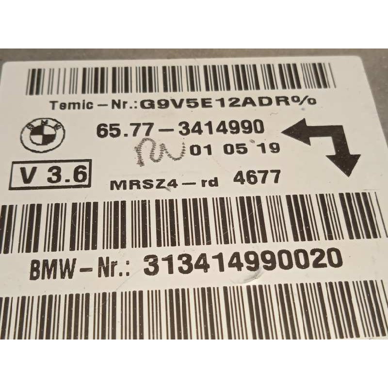 Recambio de centralita airbag para bmw x3 (e83) 3.0d referencia OEM IAM 65773414990  