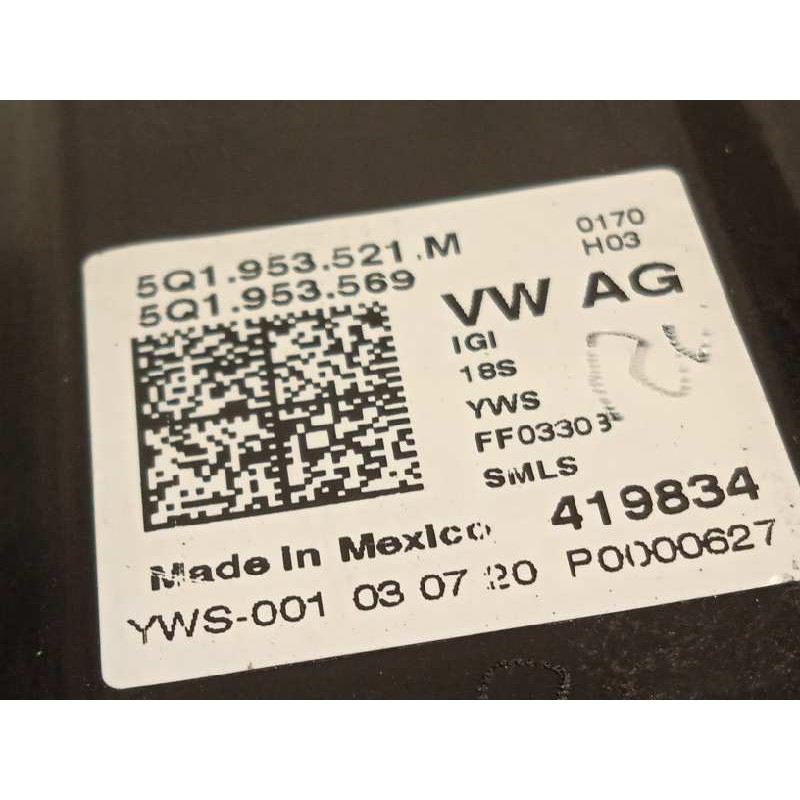Recambio de mando intermitentes para volkswagen tiguan allspace(bw2) 2.0 tdi referencia OEM IAM 5Q1953521M  5Q1953521MIGI
