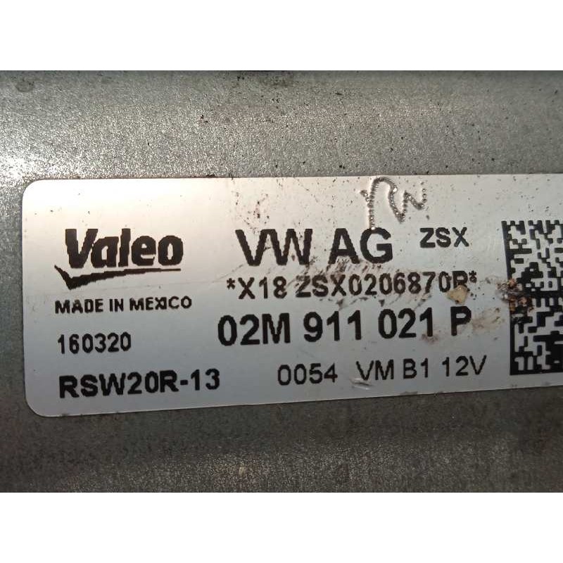 Recambio de motor arranque para volkswagen tiguan allspace(bw2) 2.0 tdi referencia OEM IAM 02M911021P  RSW20R13