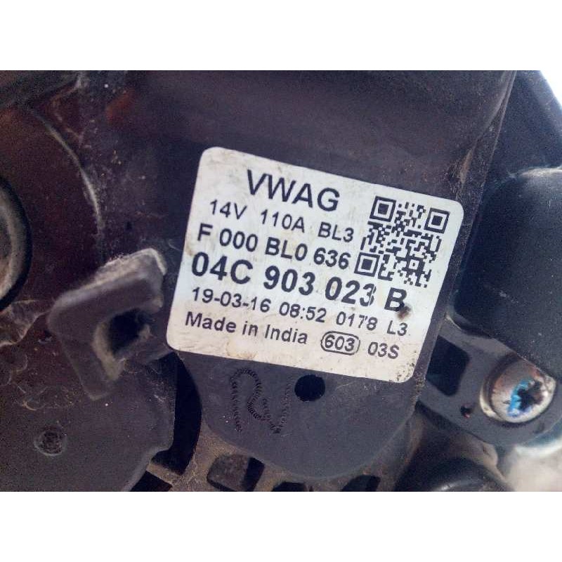 Recambio de alternador para seat mii (kf1) 1.0 referencia OEM IAM 04C903023B  