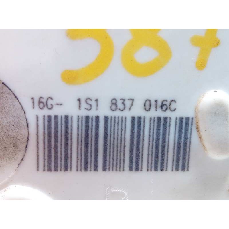 Recambio de cerradura puerta delantera derecha para seat mii (kf1) 1.0 referencia OEM IAM 1S1837016C  