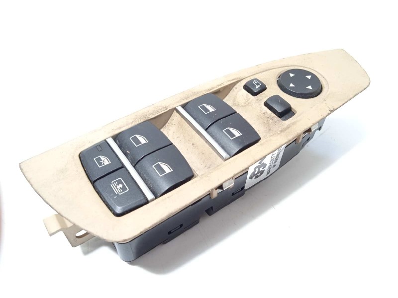 Recambio de mando elevalunas delantero izquierdo para bmw serie 7 (f01/f02) 740i referencia OEM IAM 9163586  61319163586