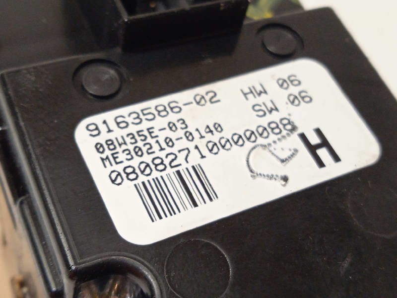 Recambio de mando elevalunas delantero izquierdo para bmw serie 7 (f01/f02) 740i referencia OEM IAM 9163586  61319163586