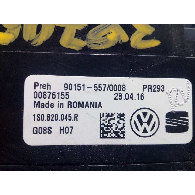 Recambio de mando calefaccion / aire acondicionado para seat mii (kf1) 1.0 referencia OEM IAM 1S0820045R  