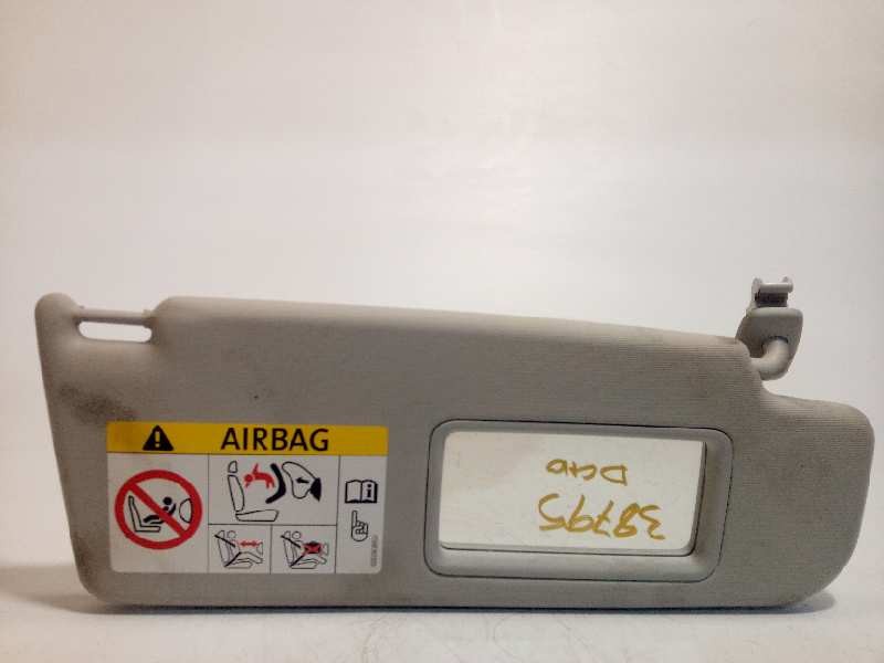 Recambio de parasol derecho para seat mii (kf1) 1.0 referencia OEM IAM 1SB8575522F  1SB8575522F4