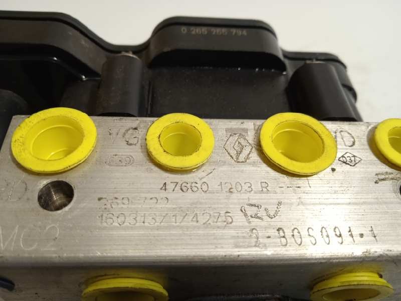 Recambio de abs para renault clio iv zen referencia OEM IAM 476601203R 2265106516 269722