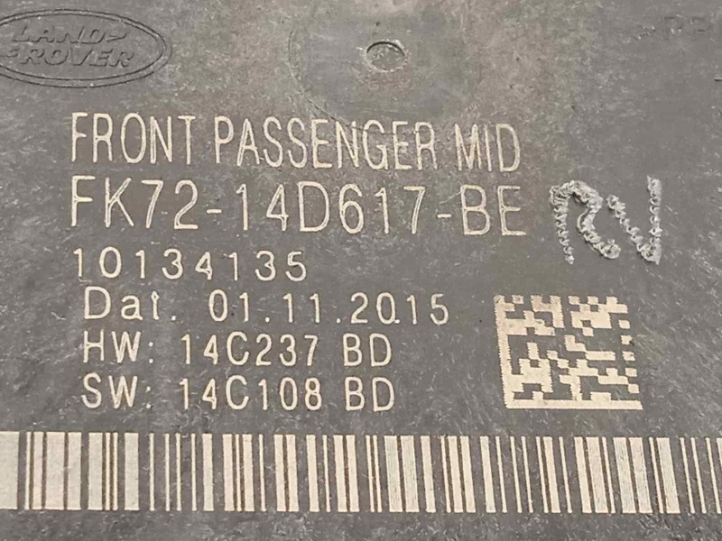 Recambio de modulo confort para land rover evoque 2.0 td4 cat referencia OEM IAM FK7214D617BE  LR078332