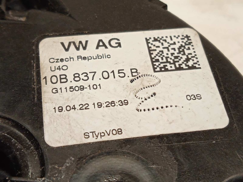 Recambio de cerradura puerta delantera izquierda para volkswagen t-cross 1.0 tsi referencia OEM IAM 10B837015B  