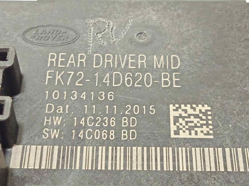 Recambio de modulo confort para land rover evoque 2.0 td4 cat referencia OEM IAM FK7214D620BE  LR078338