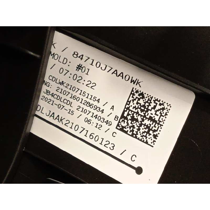 Recambio de kit airbag para kia ceed gt referencia OEM IAM 84710J7001WK 80300J7000 80100J7000