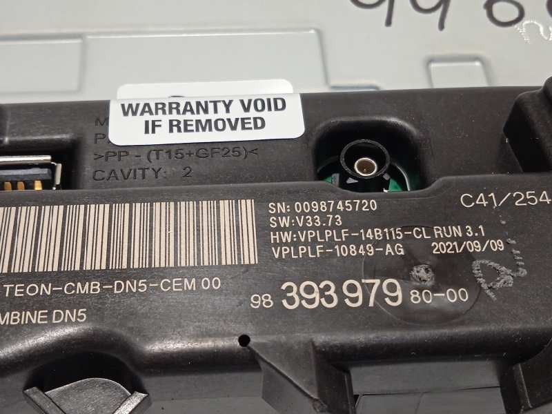 Recambio de cuadro instrumentos para citroën c4 iii shine referencia OEM IAM 9839397980  