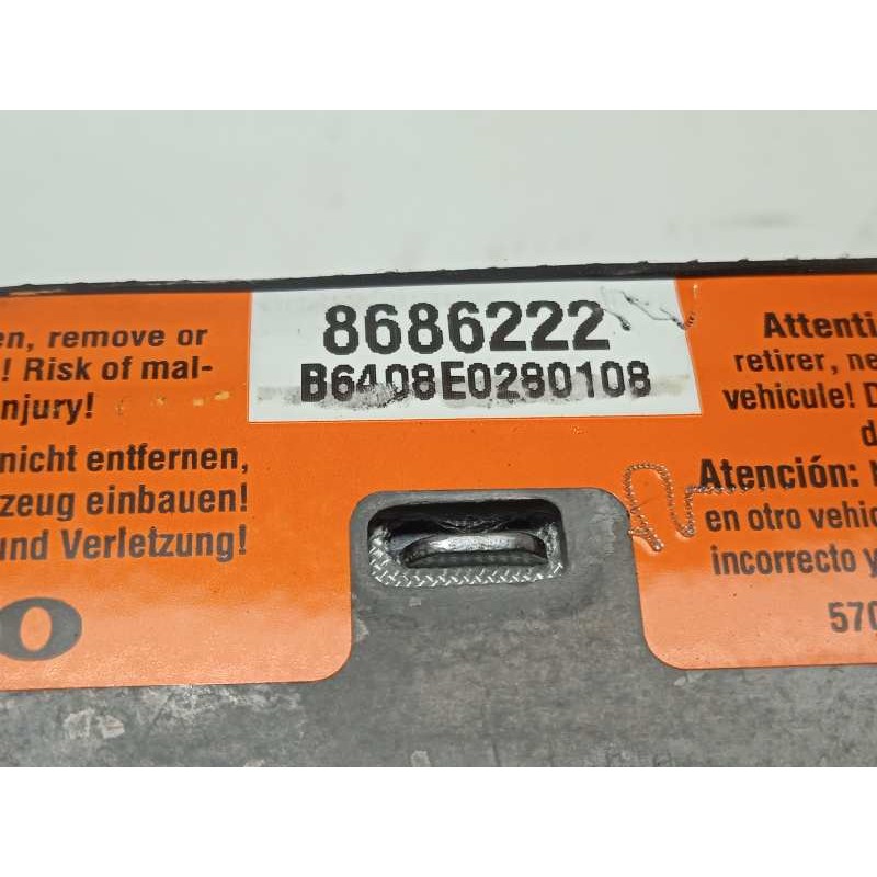 Recambio de airbag delantero izquierdo para volvo s60 berlina 2.4 d referencia OEM IAM 8686222  