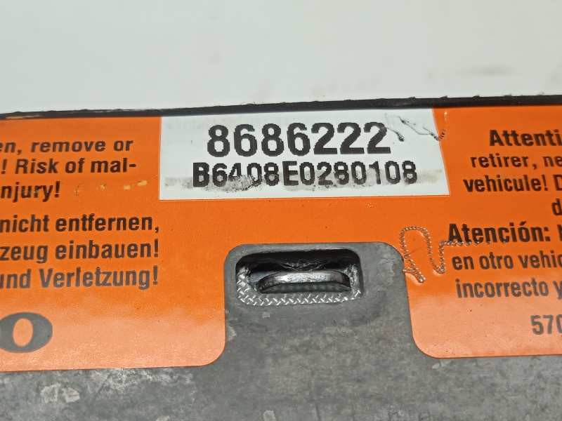 Recambio de airbag delantero izquierdo para volvo s60 berlina 2.4 d referencia OEM IAM 8686222  