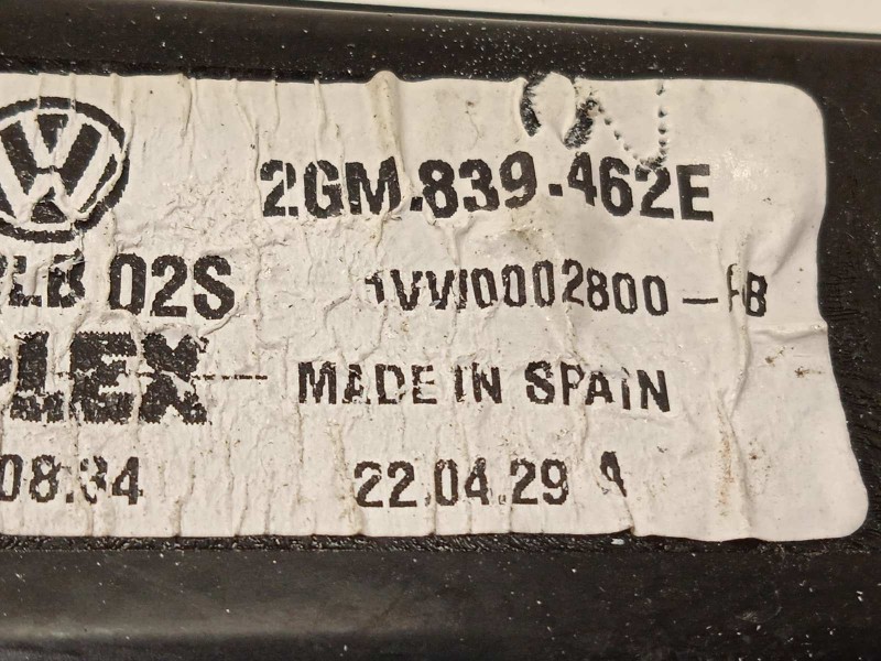Recambio de elevalunas trasero derecho para volkswagen t-cross 1.0 tsi referencia OEM IAM 2GM839462E  