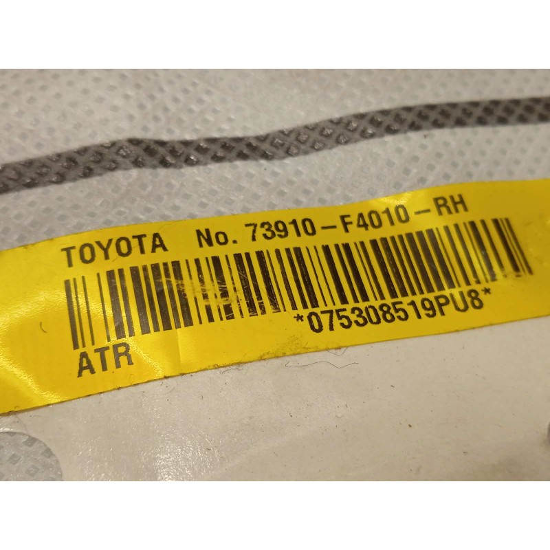 Recambio de airbag lateral derecho para toyota c-hr hybrid active referencia OEM IAM 73910F4010  
