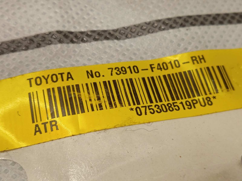 Recambio de airbag lateral derecho para toyota c-hr hybrid active referencia OEM IAM 73910F4010  