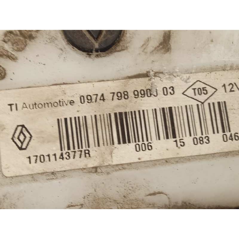 Recambio de bomba combustible para renault captur 1.3 tce referencia OEM IAM 170114377R  09747989900