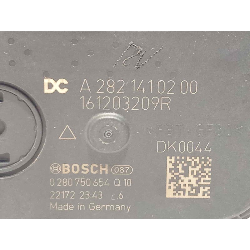 Recambio de caja mariposa para renault austral techno espirit alpine referencia OEM IAM A2821410200 0280750654 161203209R