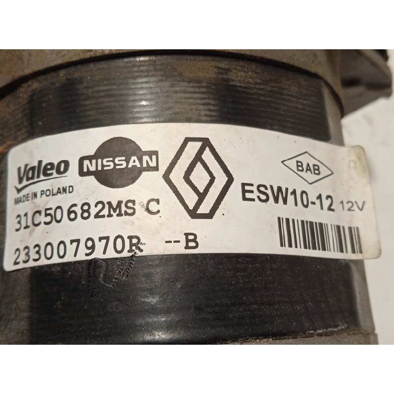 Recambio de motor arranque para renault captur 1.3 tce referencia OEM IAM 233007970R  ESW1012