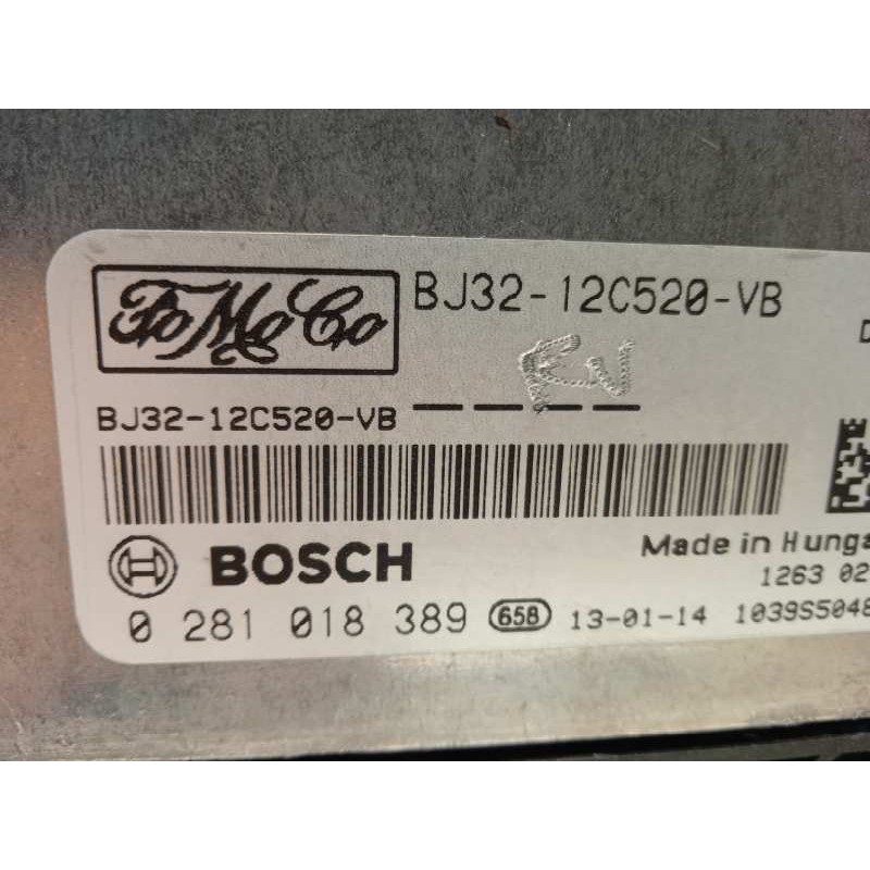 Recambio de centralita motor uce para land rover evoque dynamic referencia OEM IAM BJ3212C520VB  0281018389