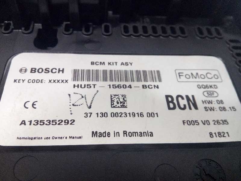 Recambio de caja reles / fusibles para ford ecosport (cr6) st-line referencia OEM IAM HU5T15604BCN  