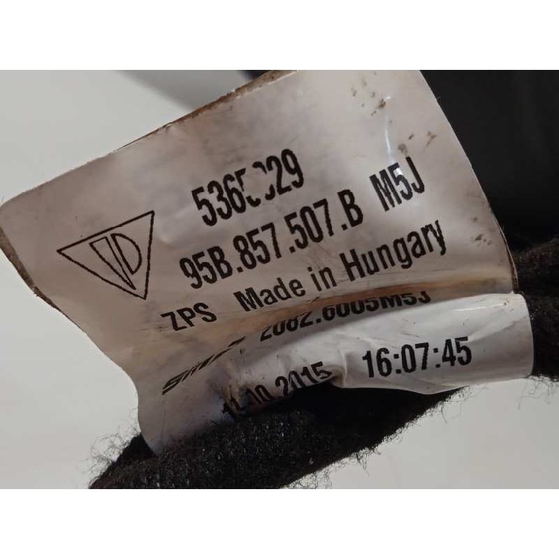 Recambio de retrovisor izquierdo para porsche macan (typ ) s diesel referencia OEM IAM 95B857507B  