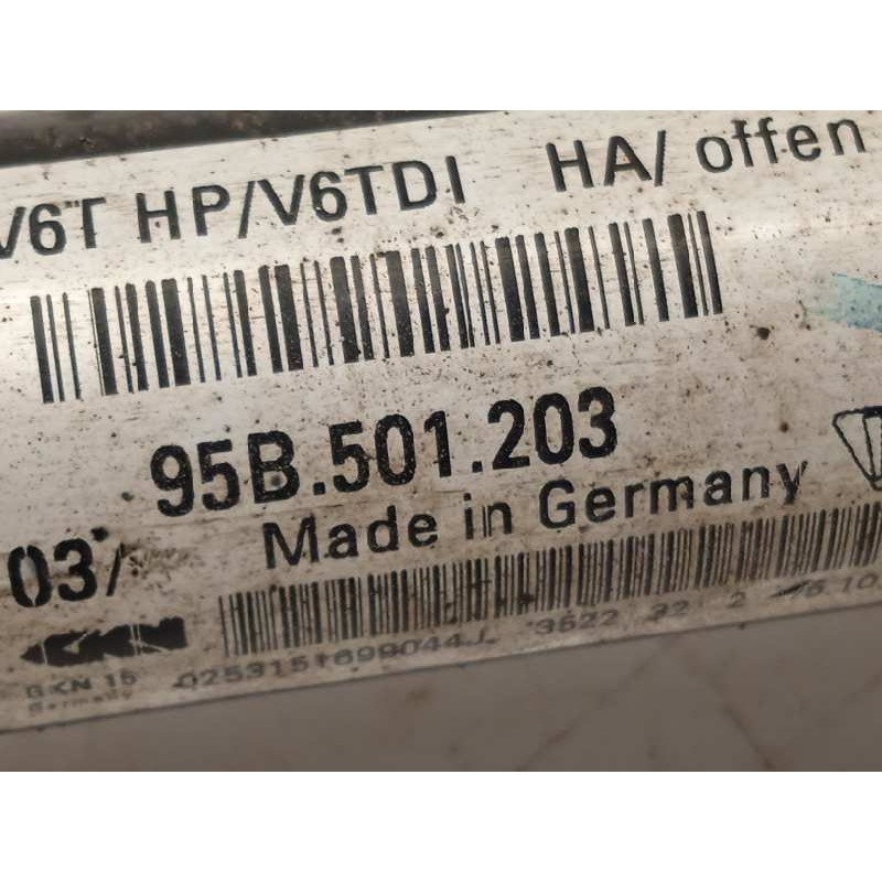 Recambio de transmision trasera derecha para porsche macan (typ ) s diesel referencia OEM IAM 95B501203  