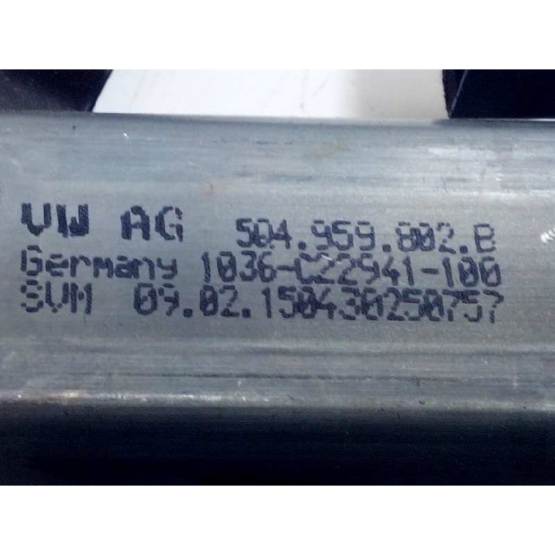Recambio de elevalunas delantero derecho para volkswagen passat lim. (3g2) advance bmt referencia OEM IAM 3G0837462B  5Q4959802B