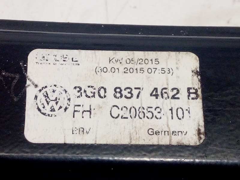 Recambio de elevalunas delantero derecho para volkswagen passat lim. (3g2) advance bmt referencia OEM IAM 3G0837462B  5Q4959802B