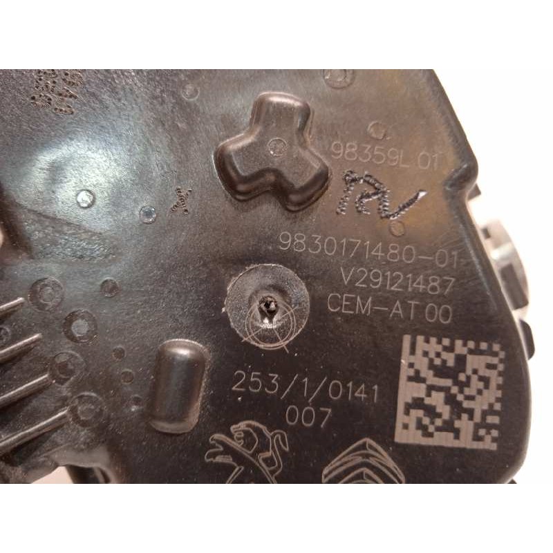 Recambio de caja mariposa para peugeot 2008 (p1) 1.5 blue-hdi fap referencia OEM IAM 9830171480  