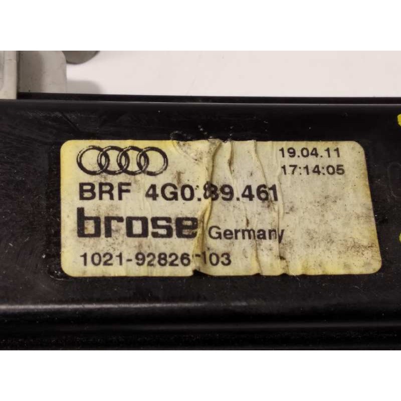 Recambio de elevalunas trasero izquierdo para audi a6 lim. (4g2) 3.0 tdi referencia OEM IAM 4G0839461  