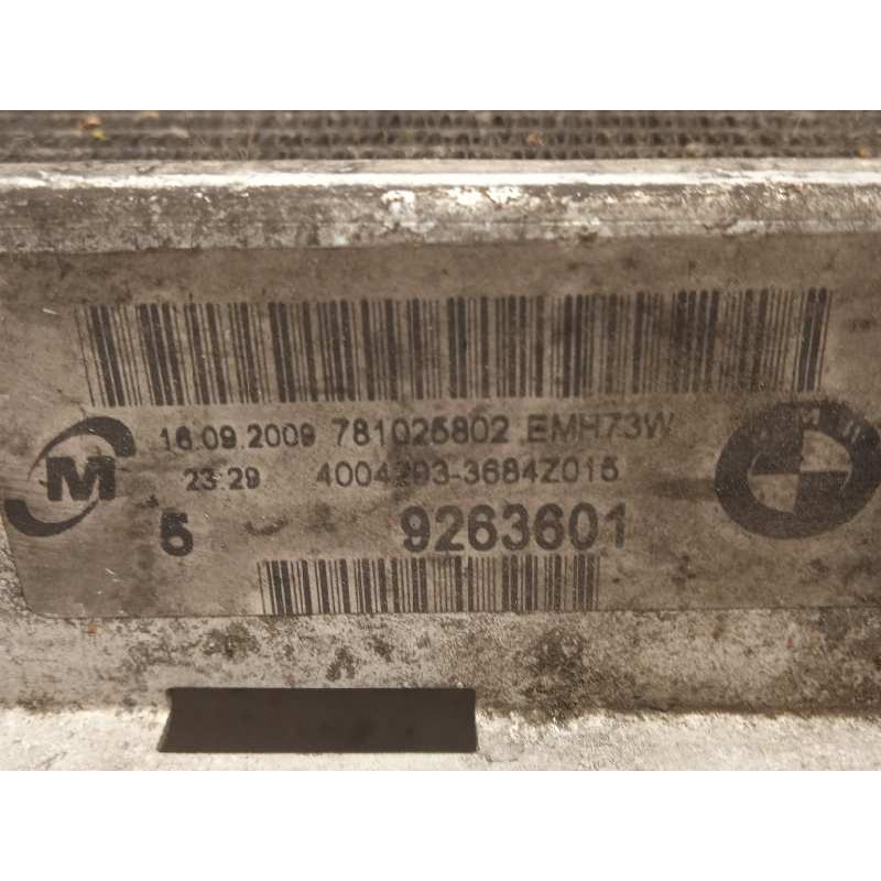 Recambio de radiador agua para bmw serie 1 berlina (e81/e87) 118d referencia OEM IAM 7810258 17117788903 9263601