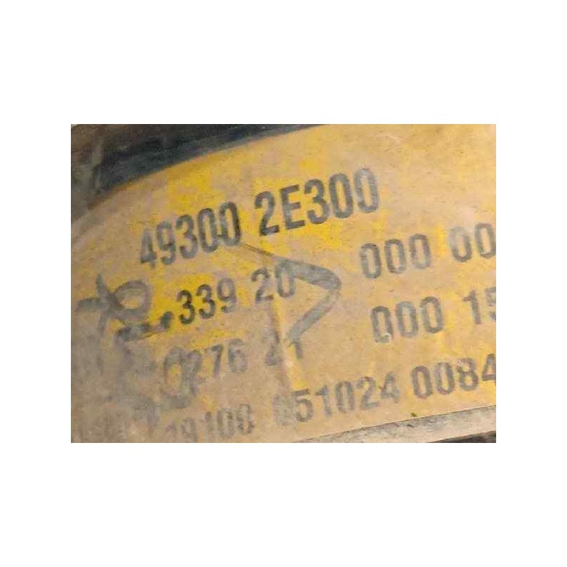 Recambio de transmision central para hyundai tucson (jm) 2.0 crdi cat referencia OEM IAM 493002E300  