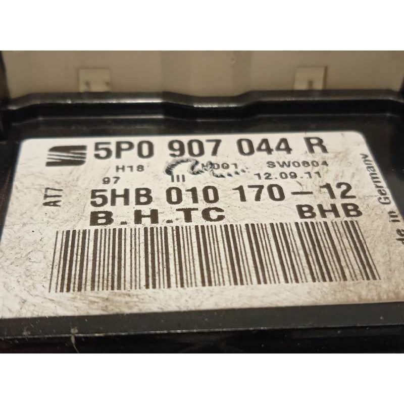 Recambio de mando climatizador para seat altea xl (5p5) stylance / style referencia OEM IAM 5P0907044R 5P0907044ABAT7 5HB0101701