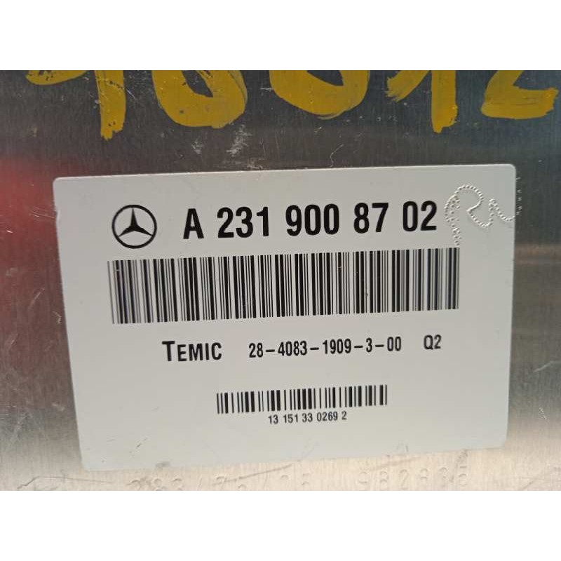Recambio de modulo electronico para mercedes-benz clase sl (w231) sl 500 (231.473) referencia OEM IAM A2319008702  