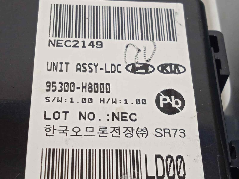 Recambio de modulo electronico para kia rio (yb) 1.2 cat referencia OEM IAM 95300H8000  