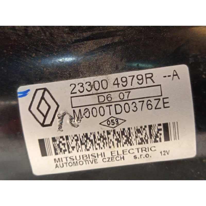 Recambio de motor arranque para nissan pulsar (c13) 1.2 16v cat referencia OEM IAM 233004979R  M000TD0376ZE