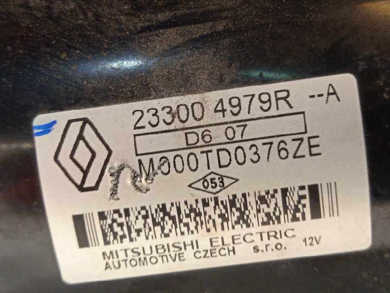 Recambio de motor arranque para nissan pulsar (c13) 1.2 16v cat referencia OEM IAM 233004979R  M000TD0376ZE