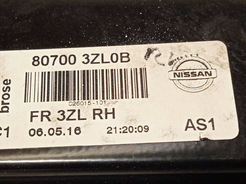 Recambio de elevalunas delantero derecho para nissan pulsar (c13) 1.2 16v cat referencia OEM IAM 807003ZL0B  