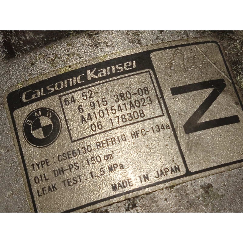 Recambio de compresor aire acondicionado para bmw serie 1 berlina (e81/e87) 116i referencia OEM IAM 64526915380  